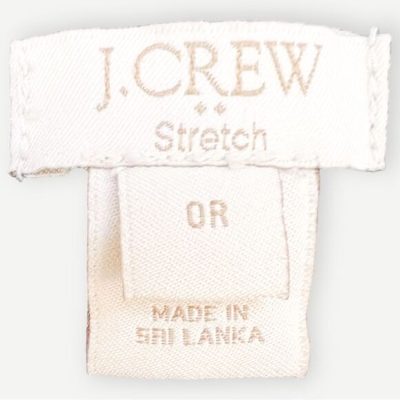 J. Crew Factory Lexie Blue Stretch Slim Chino Ankle Pants. Trousers. 0. - Picture 5 of 7